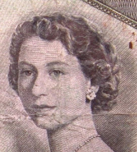 Canada 1 Dollar 1954 Devil Face Hairdo P66 5768i0 Elizabeth II Bank Money - Picture 1 of 3