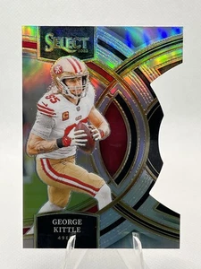 2023 Panini Select - [Base] - Silver Prizm Die-Cut #153 - George Kittle - Bild 1 von 2