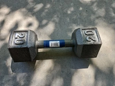 CAP Barbel Cast Iron Hex Dumbbell (Single) 20lb - Image 1 of 4