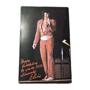 Rare Elvis Original Sincerely Elvis Photo Card 1970’s  - Picture 1 of 2