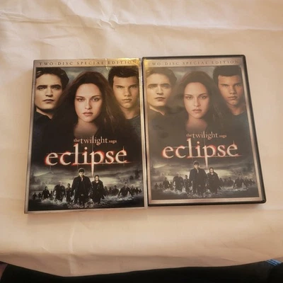 The Twilight Saga Eclipse DVD 2010 Two-Disc Special Edition Pattinson Stewart Foto 1 de 4