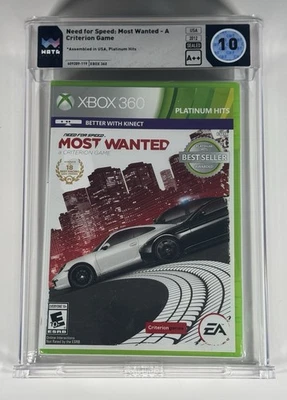 RARO PERFECTO WATA 10 A++ Need For Speed Most Wanted Xbox 360 Juego Clasificado Sellado Foto 1 de 2