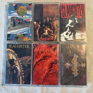 Mixed Lot Vintage Rock Cassettes (Lot-2) - Picture 1 of 2