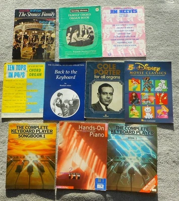 10 Books - Keyboard: Disney Strauss Complete Keyboard - All unwritten & Clean - Image 1 of 4
