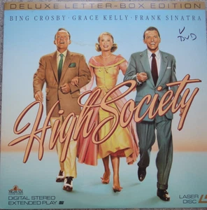 High Society oberen Zehntausend US Laserdisc LD Film Video CD Laserdisk Englisch - Bild 1 von 4