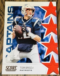 Score Football 2019 Tom Brady #C-14 Captains - Imagen 1 de 2