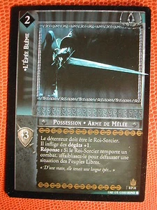 L'EPEE BLEME CARD CARTE LOTR SDA SEIGNEUR DES ANNEAUX LORD OF THE RINGS TCC JCC - Picture 1 of 1
