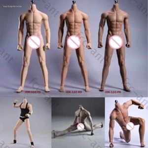 JIAOU 11C 1/6 Seamless Male Body Doll Man figure For 12inch Phicen Hot Toys Head - Picture 1 of 26