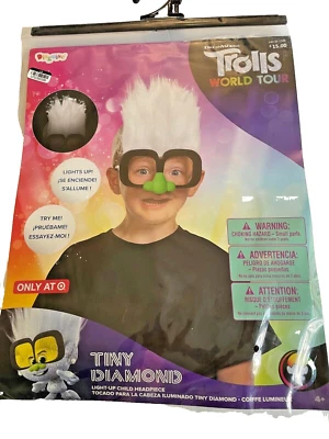 DreamWorks Trolls World Tour - Tiny Diamond Light Up Child Headpiece - Image 1 of 4