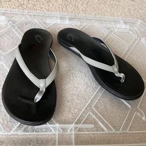 OluKai Ho'Opio Women's Beach Sandals Quick-Dry Flip-Flop Slides Size 9 - Picture 1 of 6