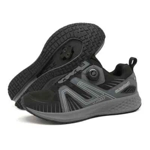 Mtb Cycling Shoes Men's Road Bike Racing Shoes Self-Locking Bicycle Sneakers - Picture 1 of 24