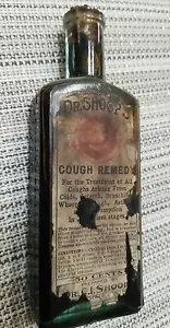 Antique Dr. Shoop's Cough Remedy Medicine Bottle Quack Cure Racine WI - Picture 1 of 7