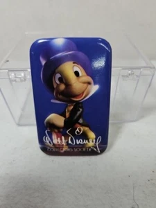 1992 VTG Walt Disney Collector’s Society Jiminy Cricket Metal Pin Button 2 5" - Picture 1 of 2