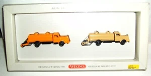 Wiking 649  Zwei  Sprengwagen mit Walze aus 1961 in OVP - Bild 1 von 1