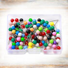 Assorted Glass Head Sewing Pins for Crafts and Jewelry Making