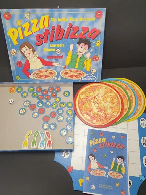 🎲 Pizza Stibizza - Brettspiel (Beschreibung Lesen, Teile fehlen !) - Bild 1 von 3