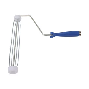 (12 Inch)Paint Roller Frame Prevent Slip Easy Cleaning Wire Roller Frame - Picture 1 of 22