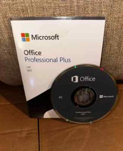 MS Office Pro Plus 2021 DVD & KEY | Full License [Brand New] - Afbeelding 1 van 5