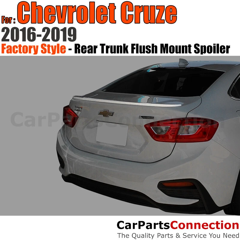 Alerón trasero de montaje empotrado para Chevrolet Cruze 2016-2019 imprimación sin pintar Foto 1 de 1