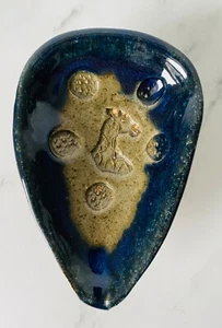 Einzigartiges Art Studio Dreibein Schmuck Schale Giraffe gestempelt Bild CLS Studios - Bild 1 von 10