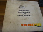 Calavar Condor 58 68A Boom Manlift Operator Maintenance Parts Catalog Manual