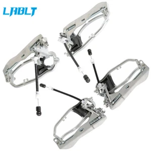 LABLT Exterior Outside Door Handle Carrier 4PCS For 2000 2001 2002-2006 BMW X5 - Picture 1 of 10