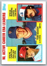 1983 Topps 1982 League Leaders Steve Carlton Philadelphia Phillies #NNO