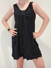 Comfy Flowing Silk And Viscose Witchery Little Black Dress