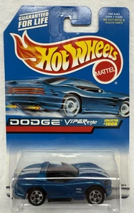 Hot Wheels 1992 Dodge Viper RT/10. Rare,VHTF! '99 Blue Card. Collector #1006. - Picture 1 of 4