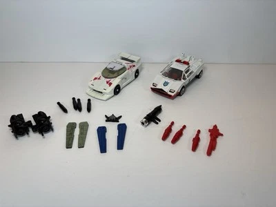 Juego personalizado Transformer G1 Marlboro Wheeljack & Clampdown Diaclone Foto 1 de 4