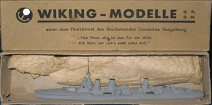 GB crucero ENTERPRISE, Wiking, metal, 1:1250, embalaje original - Imagen 1 de 2