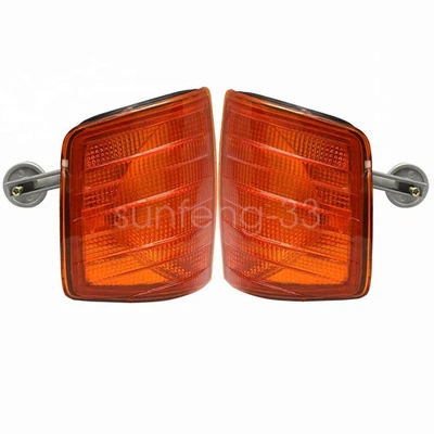 Reemplazo de luz de esquina de señal de giro para Mercedes-Benz190E W201 1982-1995 (L+R) Foto 1 de 4
