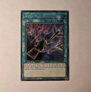 Anti-Magic Arrows Secret Rare SBC1-ENG11 Speed Duel: Streets of Battle City NM - Bild 1 von 1