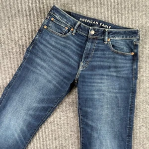 Jeans American Eagle Para Hombres 34x31 Azul Bootcut AirFlex Y2K Retro Western Denim - Imagen 1 de 10