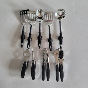 Vintage Küchenutensilien Kühlschrankmagnete 9er Set gebraucht - Bild 1 von 4