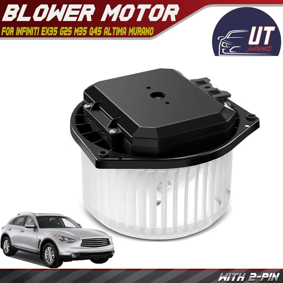 HVAC Blower Motor Brushless for Nissan Altima Murano Pathfinder Maxima INFINITI Foto 1 de 4