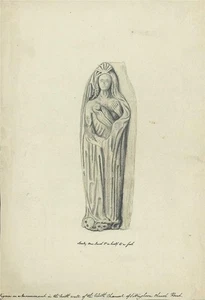 Im Stil von Thomas Fisher - Bleistiftzeichnung - Sittingbourne Church Kent - Bild 1 von 5