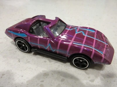 Chevy Corvette 2025 Matchbox T-Top púrpura diecast juguete coche de carreras Foto 1 de 4