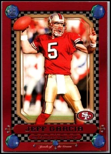 2001 Pacific Crown Royale #22 Jeff Garcia - Jewels of the Crown FREE SHIPPING! - Picture 1 of 2