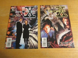 Lote de 2 cómics de The X-Files 1995 Topps números #6 y #7 - Imagen 1 de 2