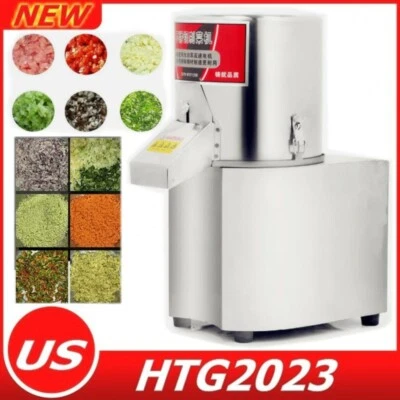 110V 600W Commercial Food Processor Electric Vegetable Chopper Grinder Machine