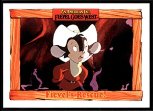 Fievel's Rescue? 1991 Impel An American Tail: Fievel Goes West #72 - Picture 1 of 2