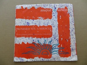Simple Minds – Promised You A Miracle - 1983 - A&M Records AM-2523 7" Single VG+ - Picture 1 of 4