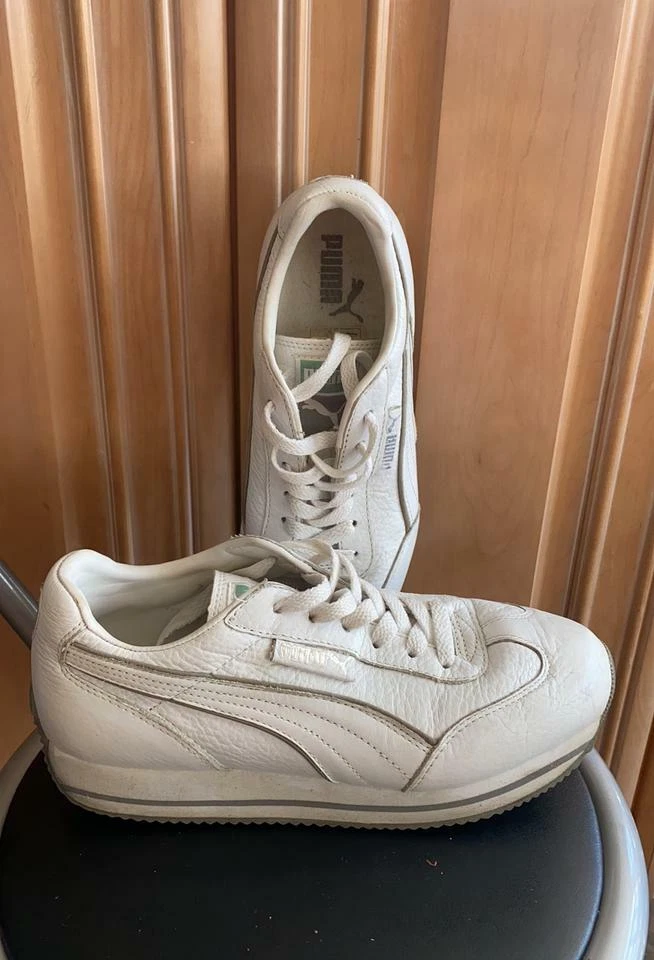 PUMA White 1990s Vintage Shoes for Men for sale | eBay