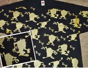 CAMISA DE COLECCIÓN TASMANIAN TAZ DEVIL LOONEY TUNES LT WARNER BROS IMPRESIÓN COMPLETA 2XL - Imagen 1 de 5