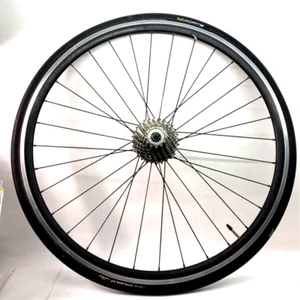Forte Strada Bike Wheel Rim Tire Clincher Black 700x28-622 Puncture Resistant - Picture 1 of 8