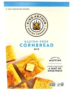 King Arthur Gluten Free Cornbread Mix 14 oz - Picture 1 of 1