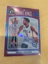 2016-17 Panini Optic Court Kings Purple Prizm Jahlil Okafor Holo - Philadelphia