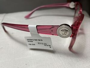 New Versace Pink Eyeglasses Frames Ve 3341u 5421 50/18/145 