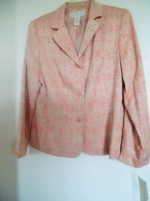 Blazer, Norton McNaughton Mujer, Chaqueta Roja Tostada Nueva con Etiquetas 10 Foto 1 de 3